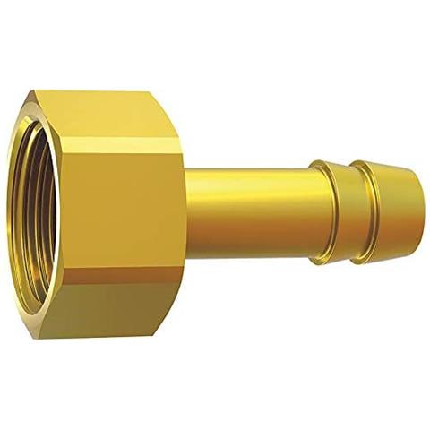 Bocchetta Per Tubo Flessibile A Vite, G I 1/4 Mm Per Tubo Lw 10, Sw 17, Ottone, Pressione Di Lavoro Max. 25 Bar Max. 150 ° C - Foto 1