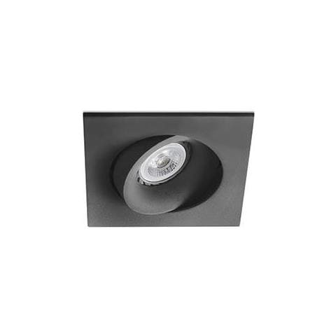Downlight Da Incasso Nero Inclinabile Gu10 - Foto 1