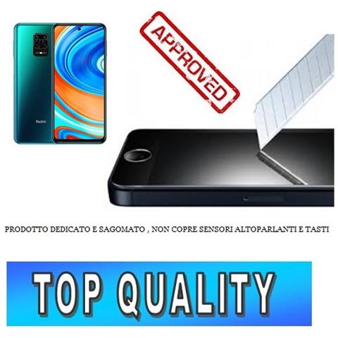 Tempered Glass Screen Protector Pellicola Vetro Temprato Xiaomi Redmi Note 9 Pro Max - Foto 1