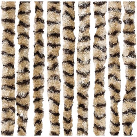 Zanzariera Beige e Marrone 100x220 cm Ciniglia - Foto 2