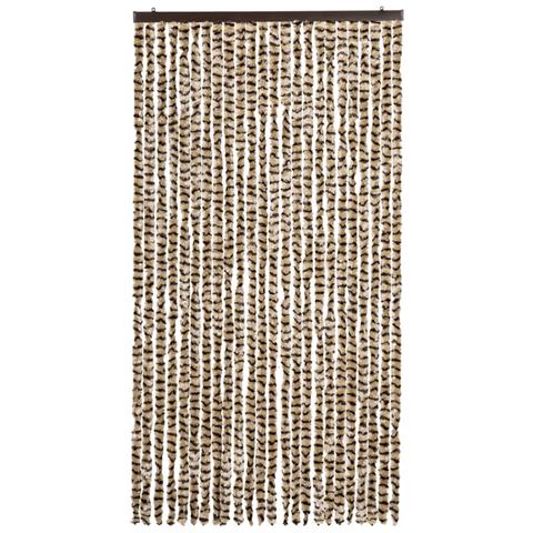 Zanzariera Beige e Marrone 100x220 cm Ciniglia - Foto 6