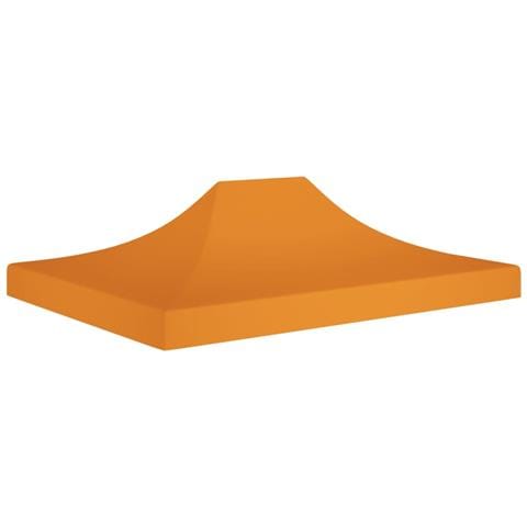 Tetto per Tendone per Feste 4,5x3 m Arancione 270 g / m² - Foto 1