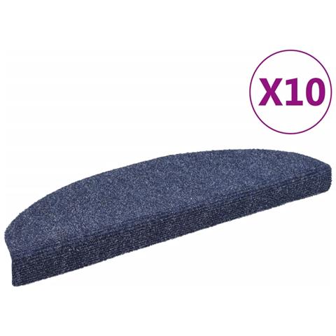 Tappetini Adesivi per Scale 10pz Blu 65x21x4 cm Agugliati - Foto 1