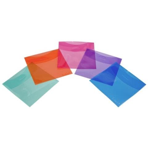 CD-ROM / DVD-ROM Protective Sleeves 50 50dischi Multicolore - Foto 1