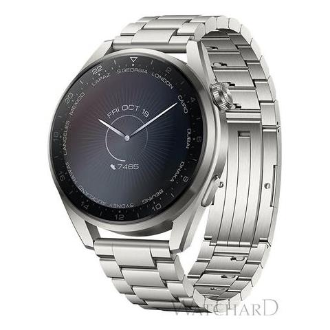 Watch 3 Pro 1.43"", Gps (satellitare), Display Amoled, Touchscreen, Cardiofrequenzimetro, Impermeabile, Bluetooth, Wi-fi, Grigio Titanio - Foto 2