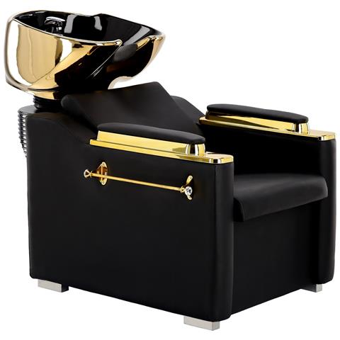 Lavatesta Lavaggio Per Parrucchieri / Barbieri Berlin Per Il Salone Da Parrucchiere / Barbiere Vasca Mobile In Ceramica Miscelatore Doccetta - Foto 2