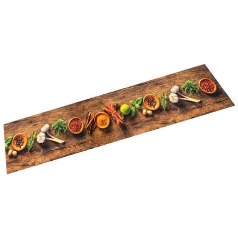 Tappeto Da Cucina Lavabile Spezie 60x180 Cm Velluto - Foto 1