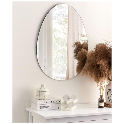 Specchio Montresor 50 Cm 70 Cm Argento - Foto 1