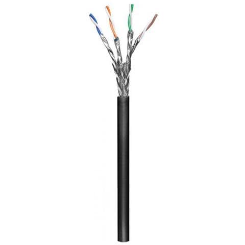 Goobay 52769 Cavo Di Rete Nero 305 M Cat7 S /ftp (s-stp) - Foto 2