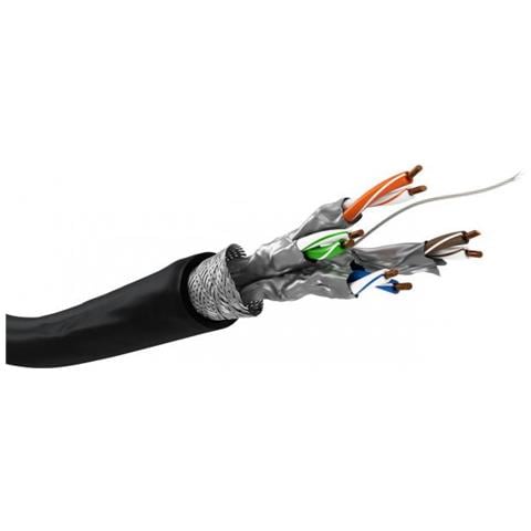 Goobay 52769 Cavo Di Rete Nero 305 M Cat7 S /ftp (s-stp) - Foto 1