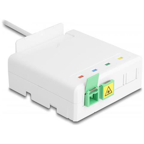 85934 Cavo A Fibre Ottiche 40 M 2x Sc /apc G. 657.a1 Bianco - Foto 2