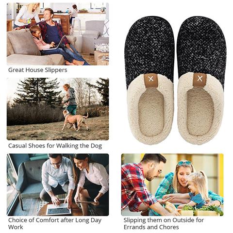 Pantofole Calde E Confortevoli Con Memory Foam Xl - Foto 2