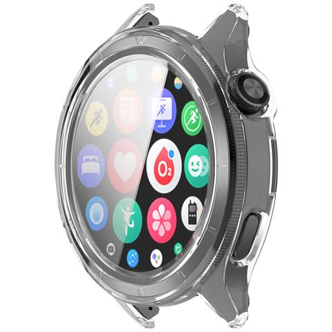 Custodia Xiaomi Watch S4 Con Protezione Per Lo Schermo Integrata - Trasparente - Foto 6