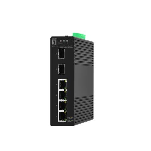 IGS-2106 switch di rete Gestito L2 Gigabit Ethernet (10/100/1000) Nero - Foto 1