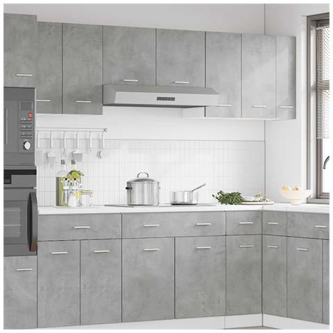 Mobile Pensile “Lyon” Grigio Cemento 30x31x60 cm - Foto 2