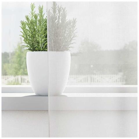 Tende In Voile Con Occhielli 2 Pz Bianco - Foto 3