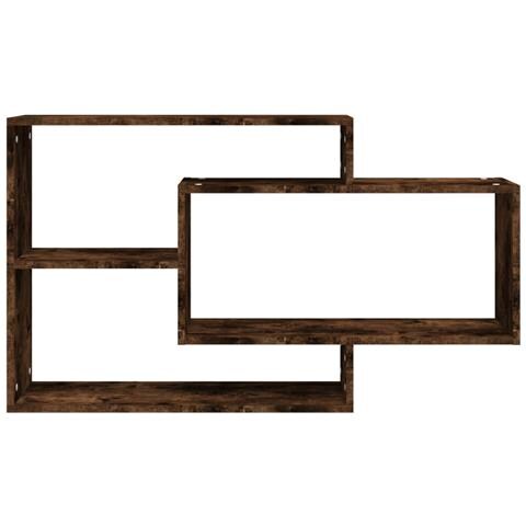 Mensola A Muro Rovere Fumo 104x20x58,5 Cm Legno Multistrato - Foto 2
