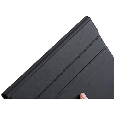 Custodia Nera Con Tastiera Bluetooth Per Lenovo M10 (2nd) X306f - Foto 2