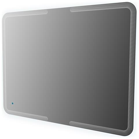 Specchio Illuminazione Led Con Disegno Lavorato Made In Italy 40312 - Foto 1