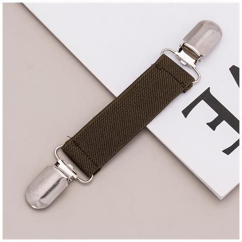 Clip Vintage A Doppia Estremità A Becco D'anatra Per Maglione, Scialle E Cardigan Brown - Foto 2