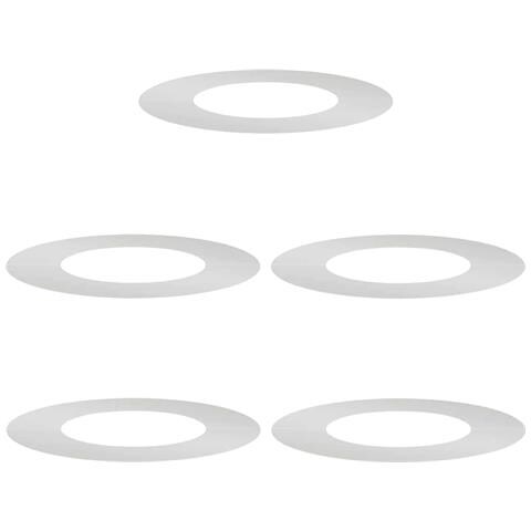 Anelli di Albero Piatto 5 pcs Argento Ø40 / 70 cm Acciaio zincato - Foto 1