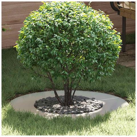 Anelli di Albero Piatto 5 pcs Argento Ø40 / 70 cm Acciaio zincato - Foto 2