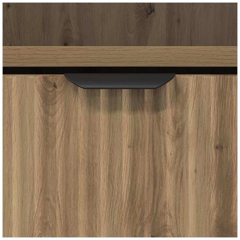 Comodino rovere artigianale 49 x 36 x 61 cm Legno multistrato - Foto 9