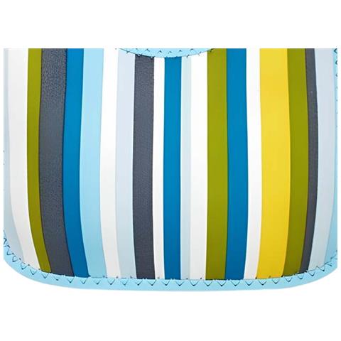 Lotto 2 Bavaglini Per Bambino Serie Mess Mate In Neoprene Impermeabile, Blu - Foto 2