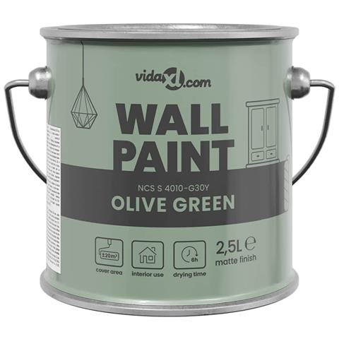 Pittura murale Oliver verde 16.5 x 16.5 x 15.9 cm - Foto 1