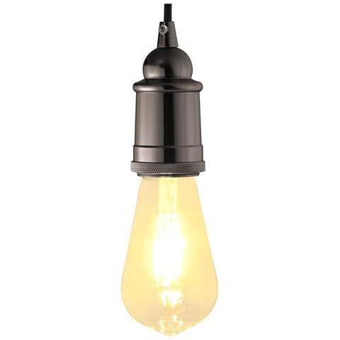 Portalampade 2 pz Nero Lucido E27 - Foto 2