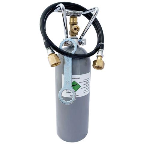 Sodastream Gasatore Acqua Macchina Acqua Frizzante - Set Completo 1-linea Bottiglie Di Co2 Co2 - 2 Kg - Foto 1