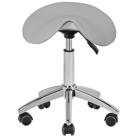 sgabello cosmetico AM-302 bianco - Foto 3