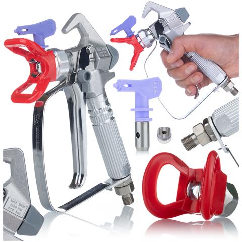 Pistola A Spruzzo Ultraspray Paintmaster Pm1 - Qualità Professionale, Ugello 517 | Compatibile Con Graco, Wagner, Titan, Dedra, Yato - Foto 1