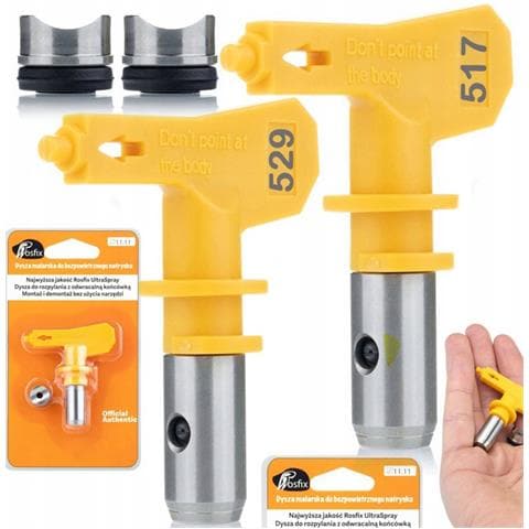 Set Di Ugelli Di Spruzzatura Ultra Spray Modelli 529 E 517 - Alta Precisione E Qualità | Compatibile Con Graco, Titan, Wagner - Foto 1