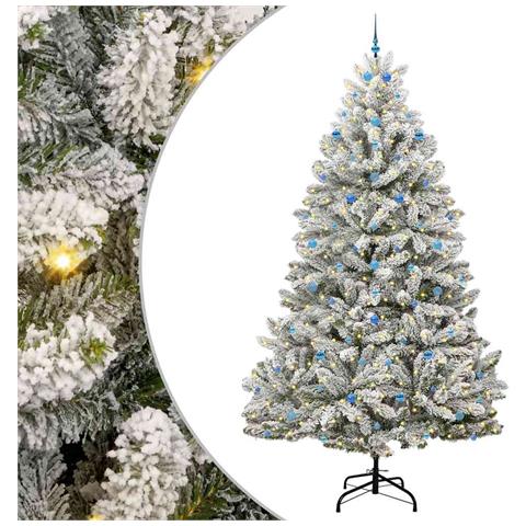 Albero di Natale artificiale con 300 LED Verde e Bianco 300 cm - Foto 1