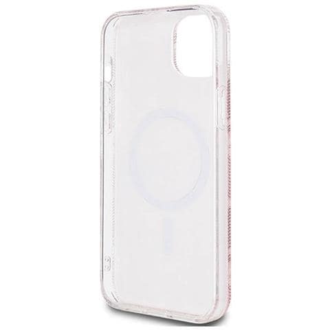 Guess Iml Gcube Magsafe Case Per Iphone 15 / 14 / 13 - Rosa - Foto 7