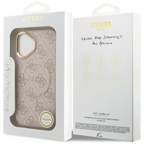 Custodia Iphone 17 Con Magsafe Rosa Guess - Foto 7