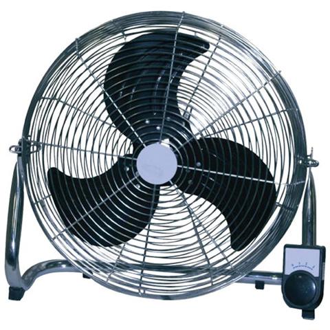 Ventilatore da Terra Diametro 50 cm Colore Nero - Foto 1