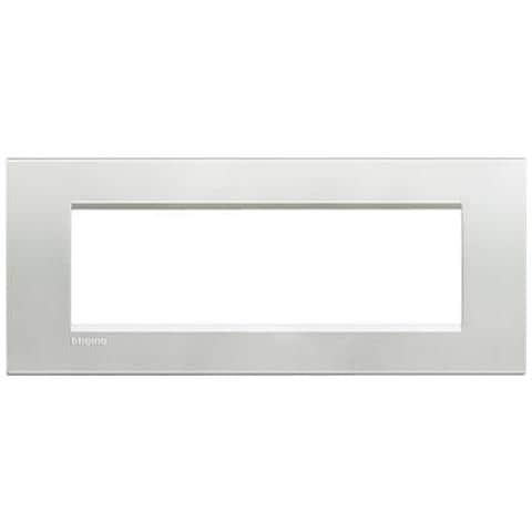 Placca Living Light Argento Lna4807ag Quadra 7 Posti - Foto 3