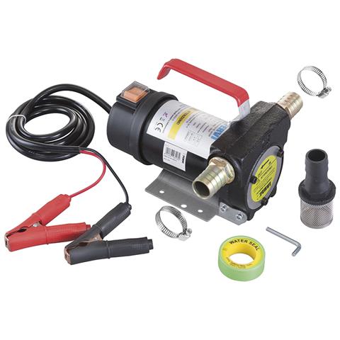 Art. 0755 Elettropompa 12 Volt Cc Per Travaso Gasolio E Olii Minerali. - Foto 2