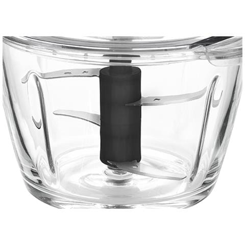 della MZ 1150 2 in1 Mixer e Ice Crusher, Alloggiamento in acciaio inox, vetro Mix di serbatoio (1 L), 2 vassoio raccogli Coltello in acciaio inox (acciaio inossidabile), Nero - Foto 1