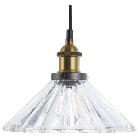 Lampadario Di Vetro Chiaro Colorado - Foto 1