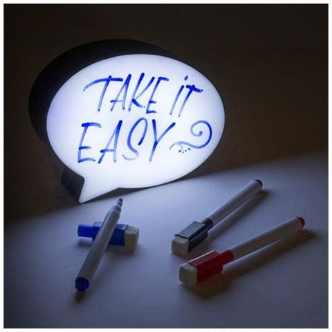 Palloncino Led Con Pennarello (4 Pcs) 145573 S1411251 - Bianco / nero - Foto 1