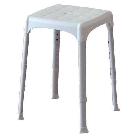 Sgabello Portata 180kg Altezza Regolabile Bianco Eh-sta-pp-bx - Foto 2