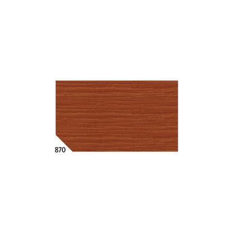 10rt Carta Crespa Marrone 870 (50x250cm) Gr. 60 Sadoch - Foto 1