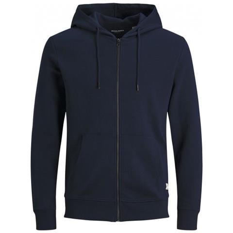 Basic Sweat Zip Hood Noos Felpa Con Cappuccio Uomo Taglia L - Foto 1