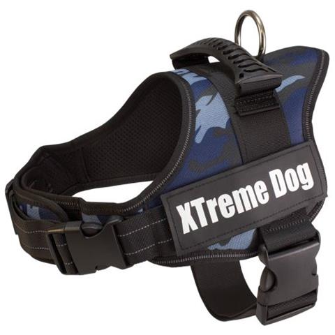 Imbracatura Per Cani Xtreme Dog Camuffamento Azzurrol - Foto 1