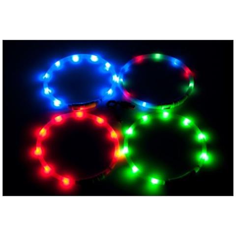Collana A Led Da 70 Cm Ricaricabileorange - Foto 1
