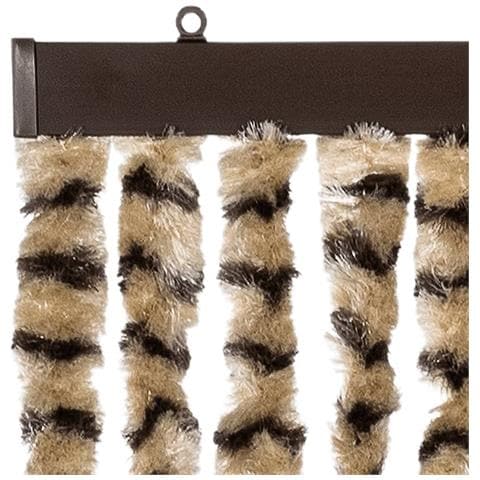 Zanzariera Beige e Marrone 90x220 cm Ciniglia - Foto 2