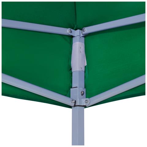 Tetto per Tendone per Feste 4,5x3 m Verde 270 g / m² - Foto 2